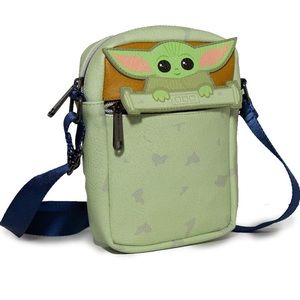 Star Wars Bag, Cross Body, The Mandalorian, The Child, Baby Yoda Peeking